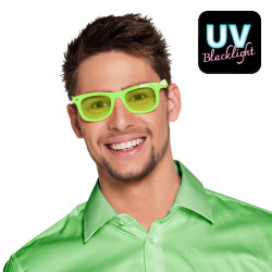 Zelené neónové okuliare